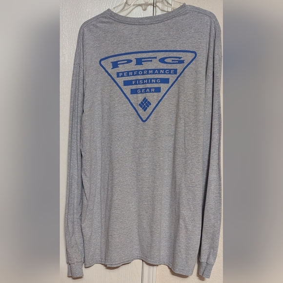 Columbia PFG Classic-Fit Triangle Logo Graphic Long-Sleeve T-Shirt Size XXL $34 - Picture 4 of 6